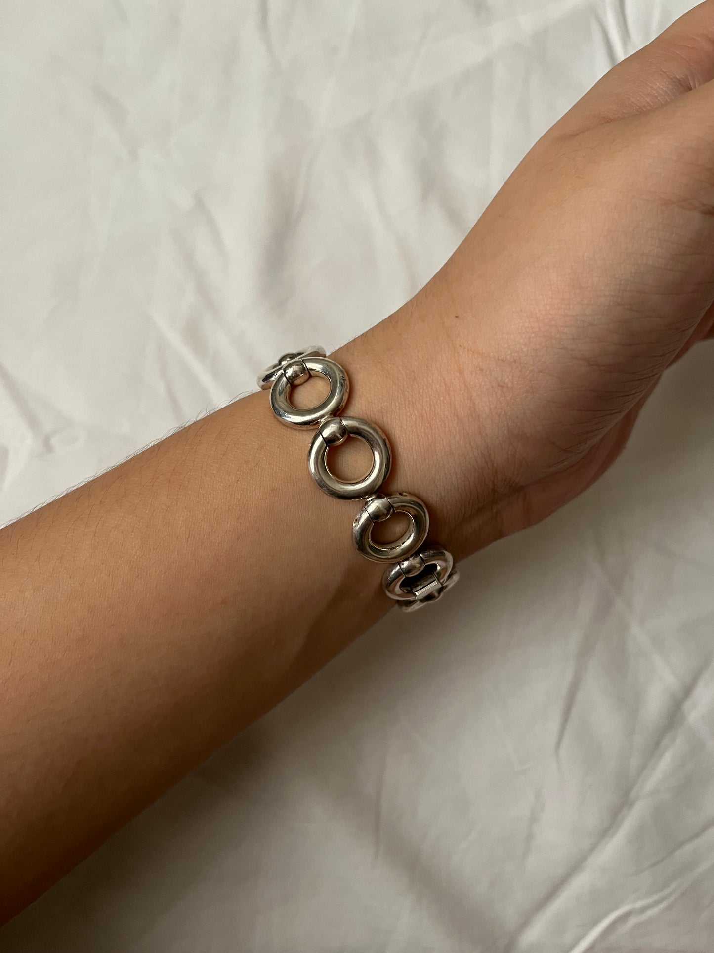 Adorable Silver Tone Anne Klein Watch with Round Dial