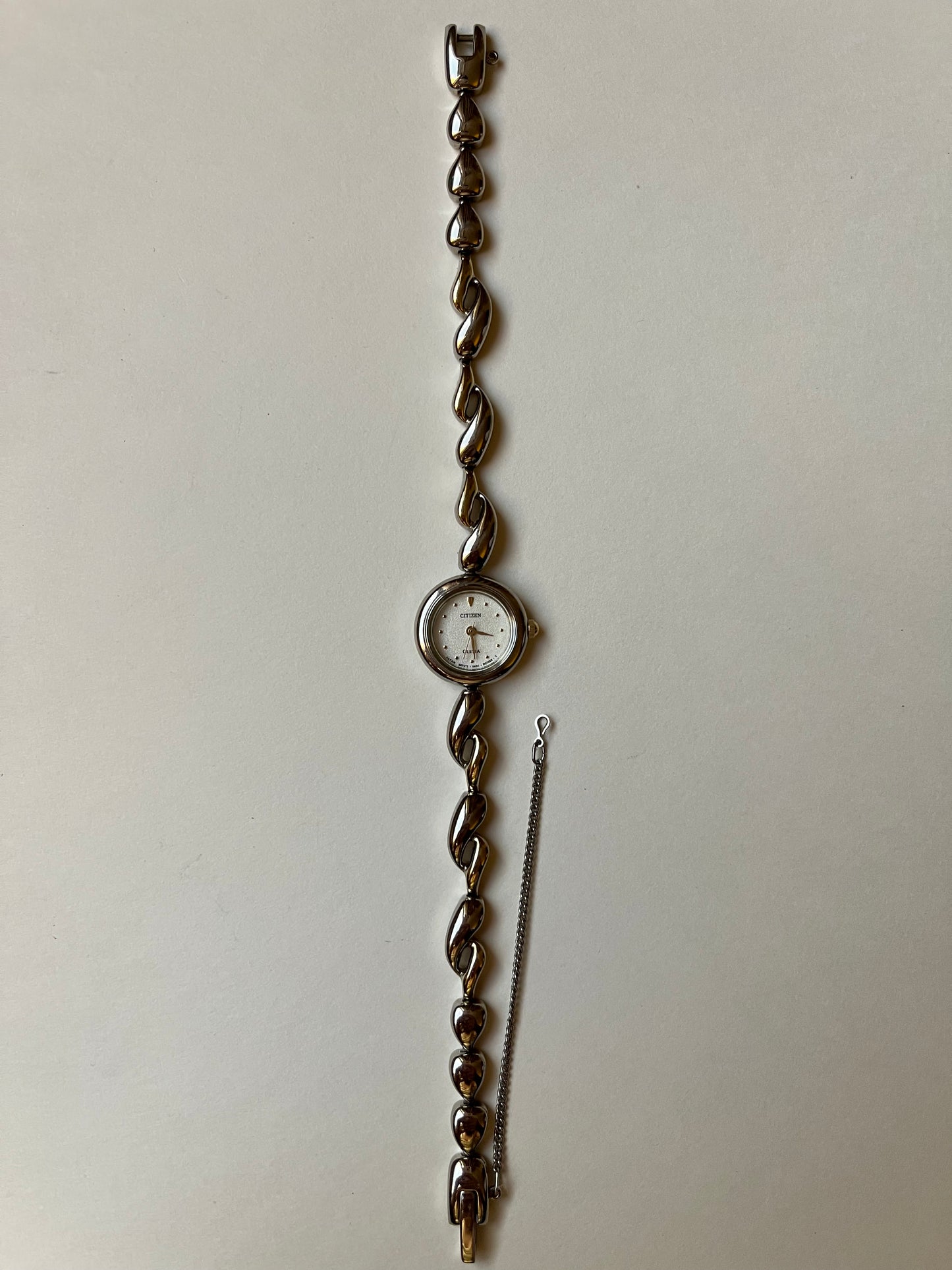Very Rare and Dainty Two Toned Citizen Watch with Small Round Dial