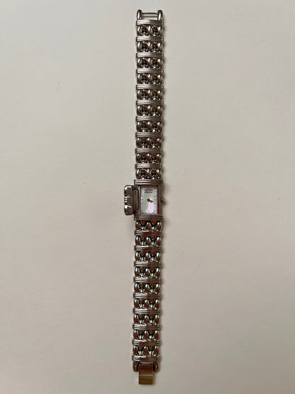 Extremely Rare Vintage Silver Tone Citizen Peekaboo Watch