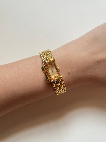 Extremely Rare Vintage Gold Tone Peekaboo Watch