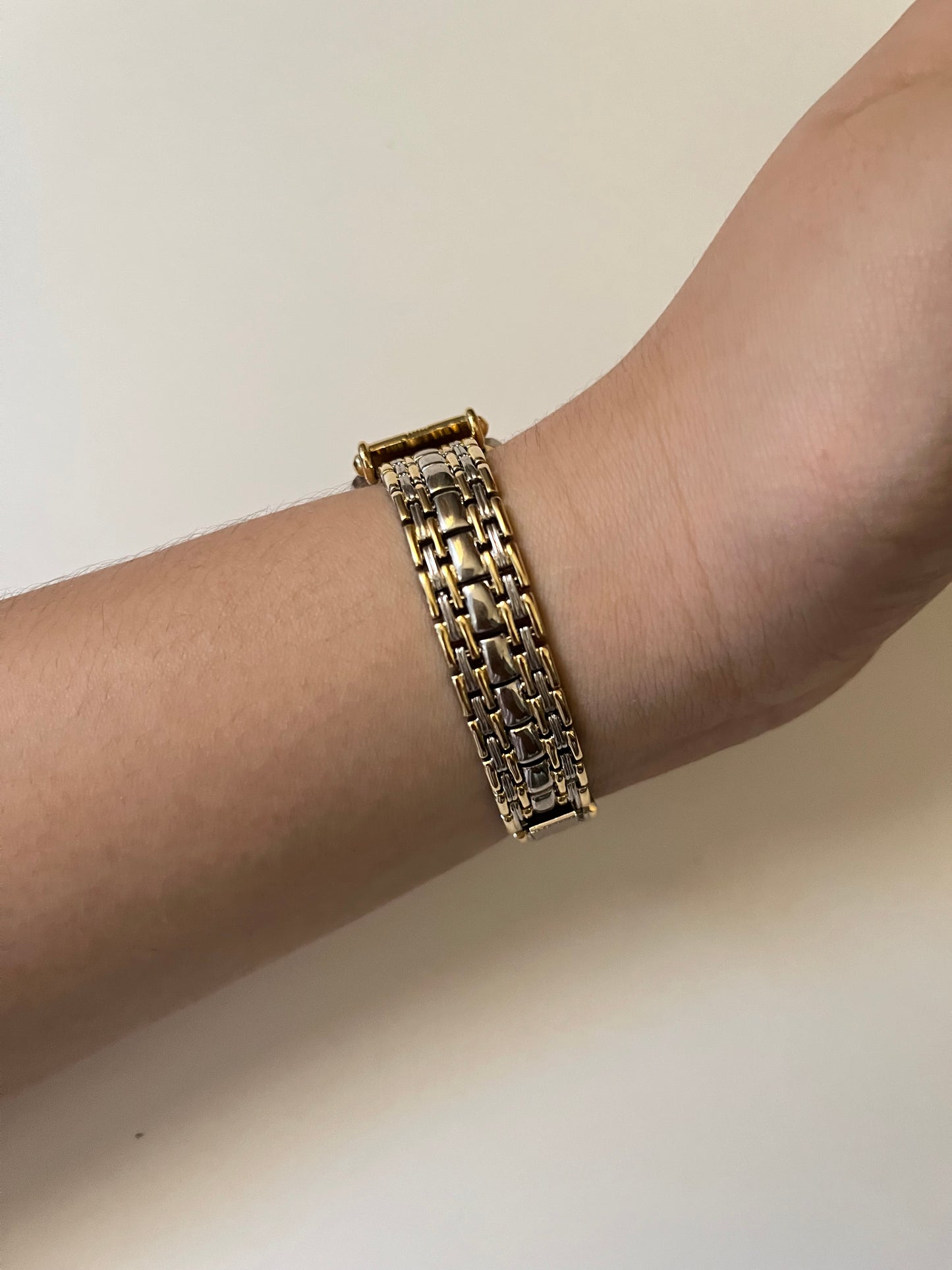 Extremely Rare Gold and Silver Tone Interchangeable Wrist and Pocket Watch Set