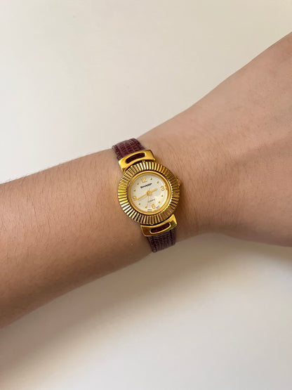 Extremely Rare Gold and Silver Tone Interchangeable Wrist and Pocket Watch Set