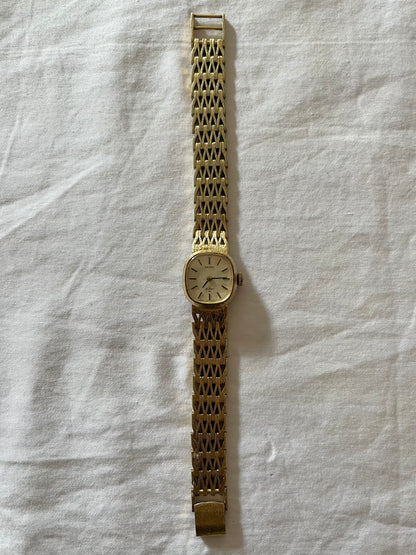 Vintage Gold Tone Seiko Hand-Winding Watch (Not working, for style only)