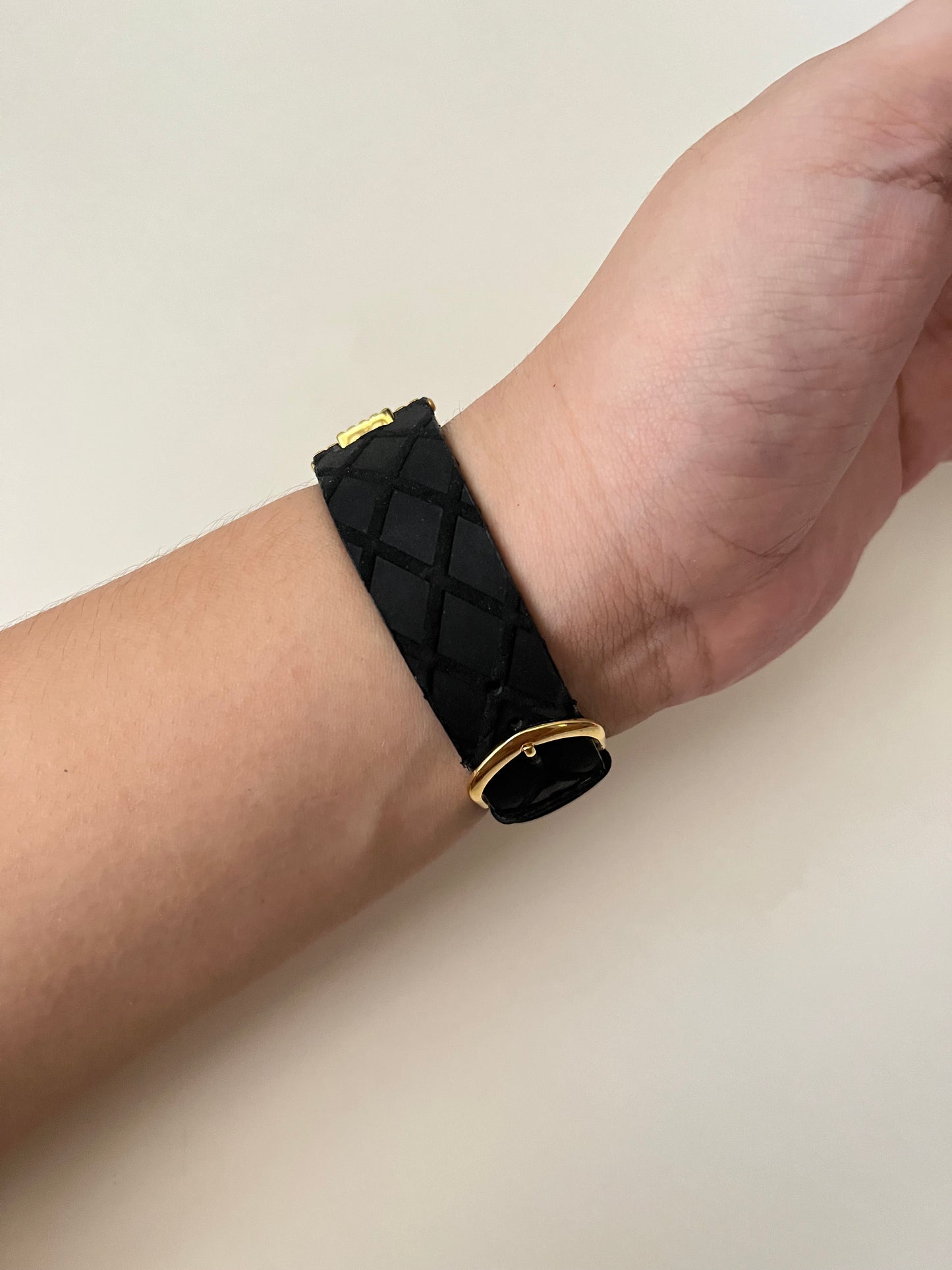 Very Unique Gold Tone Reverso Style and Interchangeable Watch