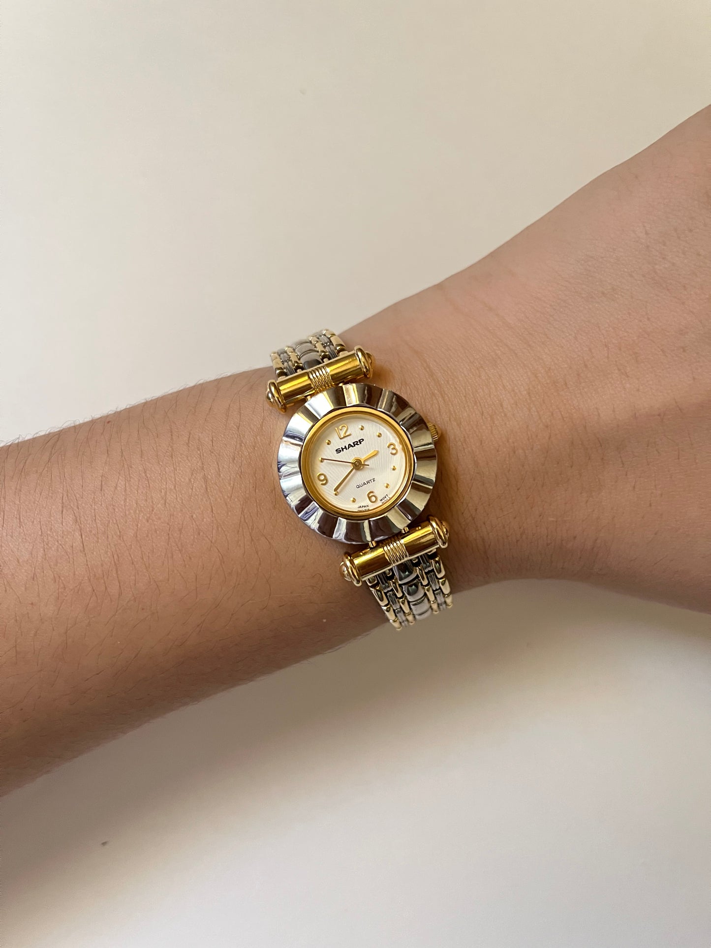 Extremely Rare Gold and Silver Tone Interchangeable Wrist and Pocket Watch Set