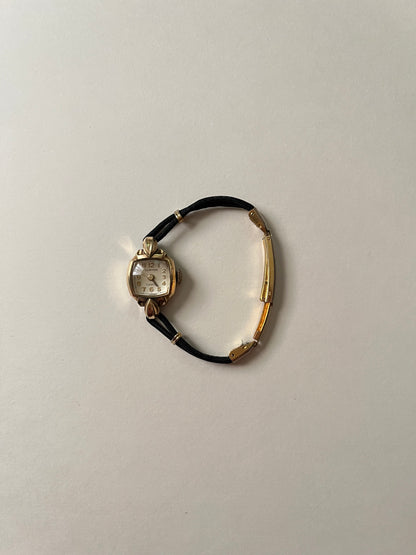 Vintage Gold Tone Dainty Hand-Winding Mechanical Watch