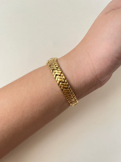 Gorgeous Rare Gold Tone Croton Swiss Watch with Real Diamonds Accent